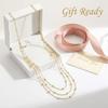 Multilayer Beads Chain Waist Chain for Women Girls Minimalist Sexy Belly Chain Beach Party Jewelry Gift