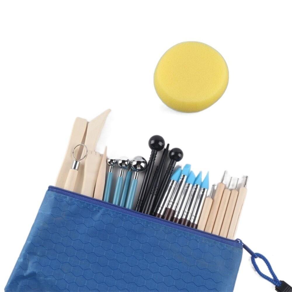 25Pcs Handmade DIY Ceramics Clay Tools Set Practical Pottery Molding Tool Kit  Handicraft