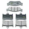 For YAMAHA YZFR1 YZF-R1 2002 2003 YZF-R6 YZFR6 YZF-R6S YZFR6S 1999 2000 2001 YZF R Front & Rear Brake Pads Kit Set Disc