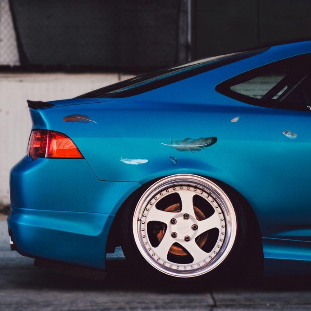 Car Modified Car Decal Feather Rear Trunk Sticker Creative Decoration Window