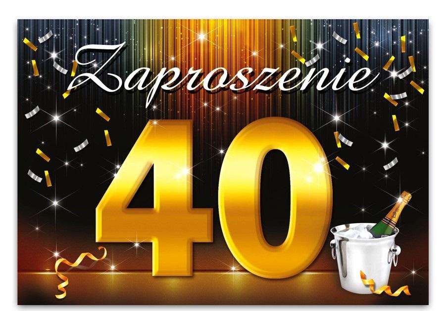 40th Birthday Invitation, 1 Piece