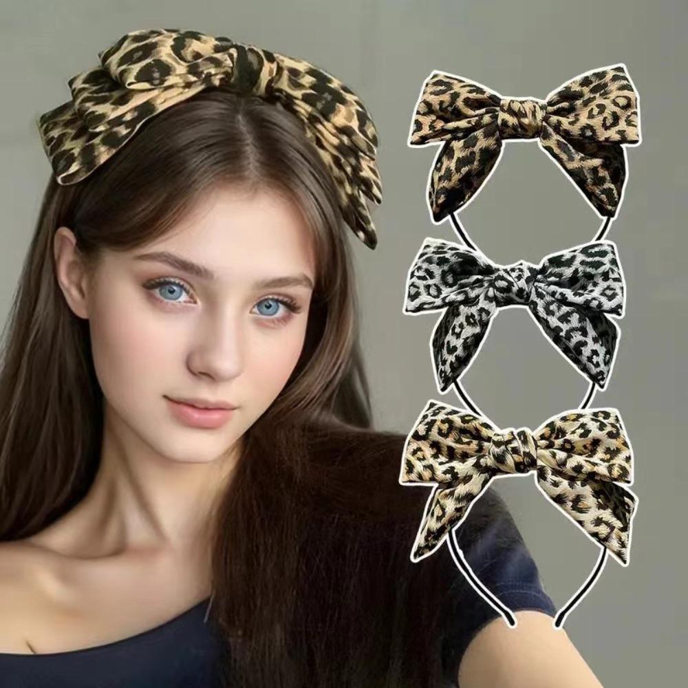 Cloth Bow Headband Bowknot Hair Clip Decoration Sweet Women Headband Women