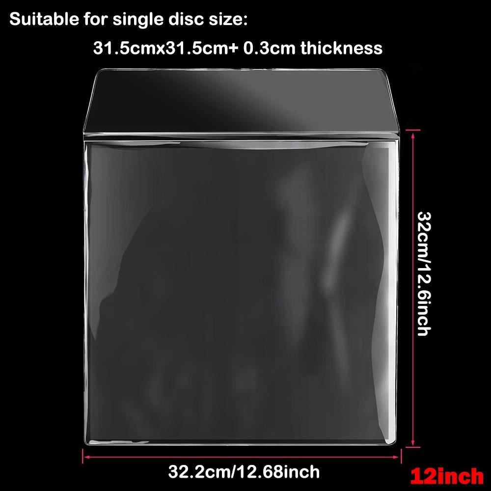 7/10/12 inch Vinyl Records Sleeve Resealable Vinyl Outer Sleeves Useful LP Record Cover  Record
