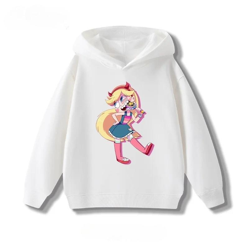 Disney Cute Cartoon Printed Casual and Fashionable Hoodies for Girls and Boys, Comfortable Tops for Autumn and Winter