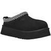 UGG TAZZ Shearling Platform Room US Size 6 1122553 Women's Slippers, Sandals, Shoes, Black, (23.0cm), [Used]