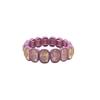 Elegant Geometric Enamel Bracelet With Crystal Accents Women Alloy Fashion Jewelry