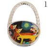 Couples Cat Foldable Purse Bag Handbag Hanger Table Hook Holder Hot Gift