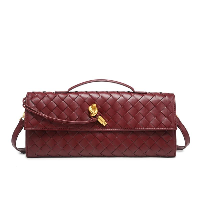 Сумка ручной работы Замок из мягкой кожи Вечерняя сумка Сумка-багет в средневековом стиле Длинная модная