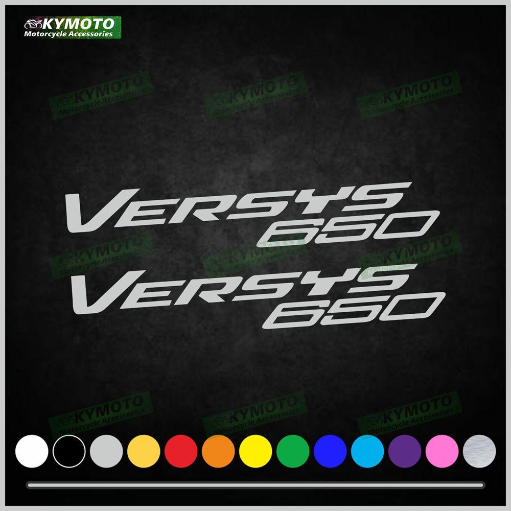 For versys650 versys 650 motorcycle accessories decals fairing decoration helmet fuel tank engine logo reflective sticker