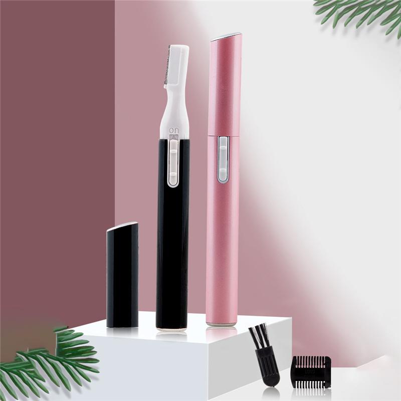 Портативный электрический триммер для бровей, средство для удаления волос, лезвия для бритвы, косметический набор для макияжа, эпилятор