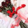 Handmade Fringe Chiffon Silk Ribbons For Wedding Invitations, Bridal Bouquets, Holiday Decorations less
