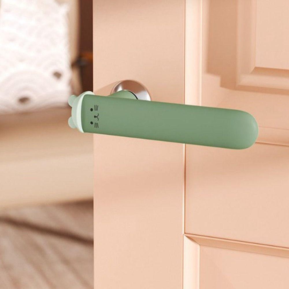 Силиконовая дверная ручка, защитная накладка для предотвращения столкновений, новая дверная ручка, дверная ручка