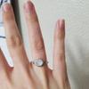 Европейское и американское модное креативное кольцо в викторианском стиле с лунным камнем, кольцо в винтажном панк-стиле.
