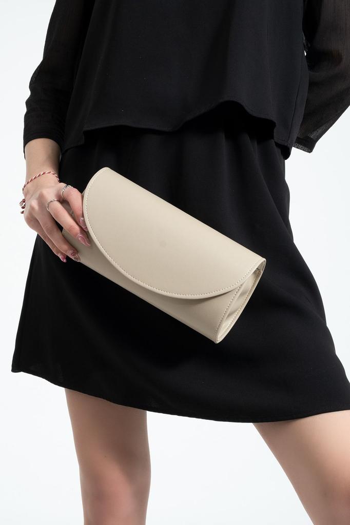 Women's Stylish and Useful Evening Dress Bag Skin Color Evening Dress Bag, Portfolio Bag, Clutch Bag