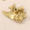 Retro Cabinet Door Knobs Luxury Wardrobe Drawer Pulls Trendy Shell Fish Brass Handle  Cupboard