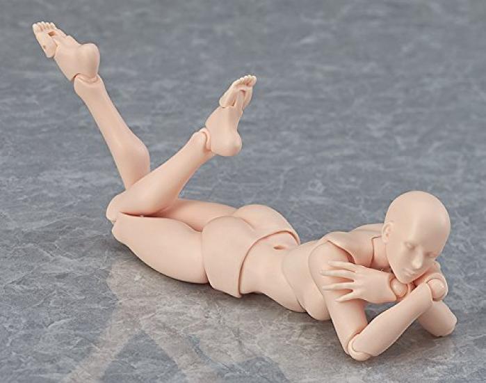 Max Factory figma архетип следующая она телесный цвет окрашенная подвижная фигурка вторичная перепродажа версия. Немасштабируемый АБС и ПВХ