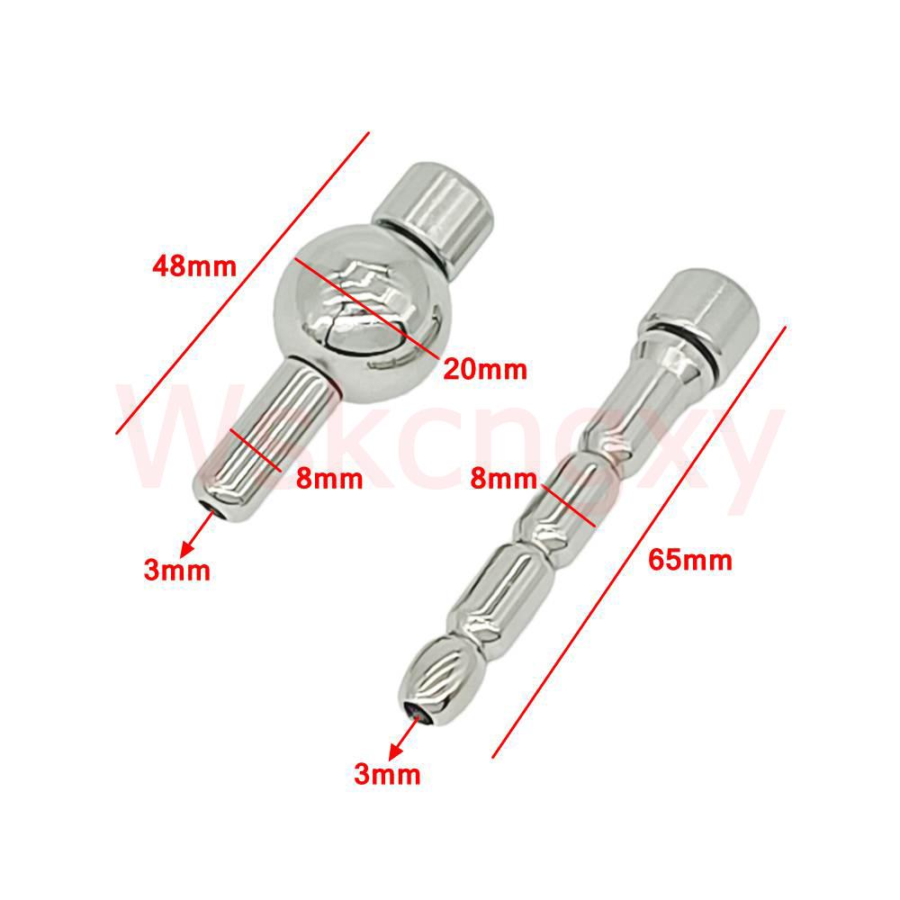 Screw Lock Stainless Steel Male Chastity Device Cock Cage with Arc Penis Ring Sex Toys for Men Urethral Lock Adult Game