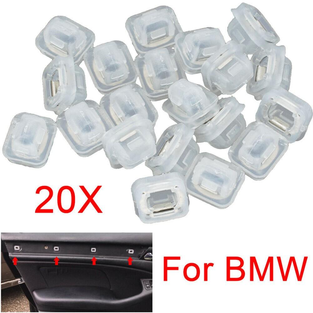 20* Door Clips For BMW 3 Series E46 E90 E91 E92 E93 For BMW X5 E53 20pcs