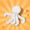 Пушистая игрушка для кошки в форме осьминога Мягкая нелиняющая игрушка из кроличьего меха Интерактивная игра и снятие тревожности Кошачья жевательная игрушка