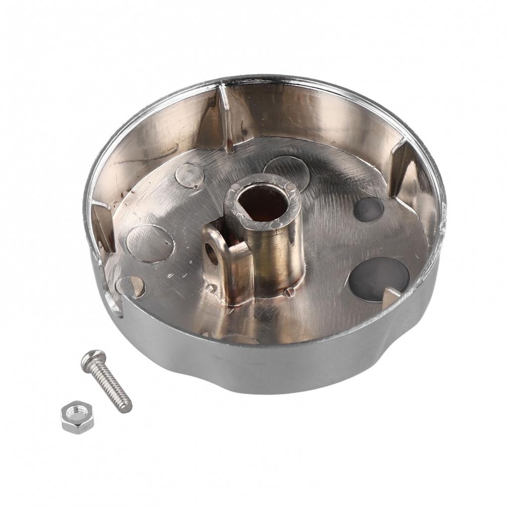 Easily Installed Bathtub Rotating Knob with Attractive Chrome Finish 75mm