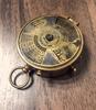 Antique Vintage Nautical Compass / 100 Years Calendar / Custom Engraving / With Leather Case Gift