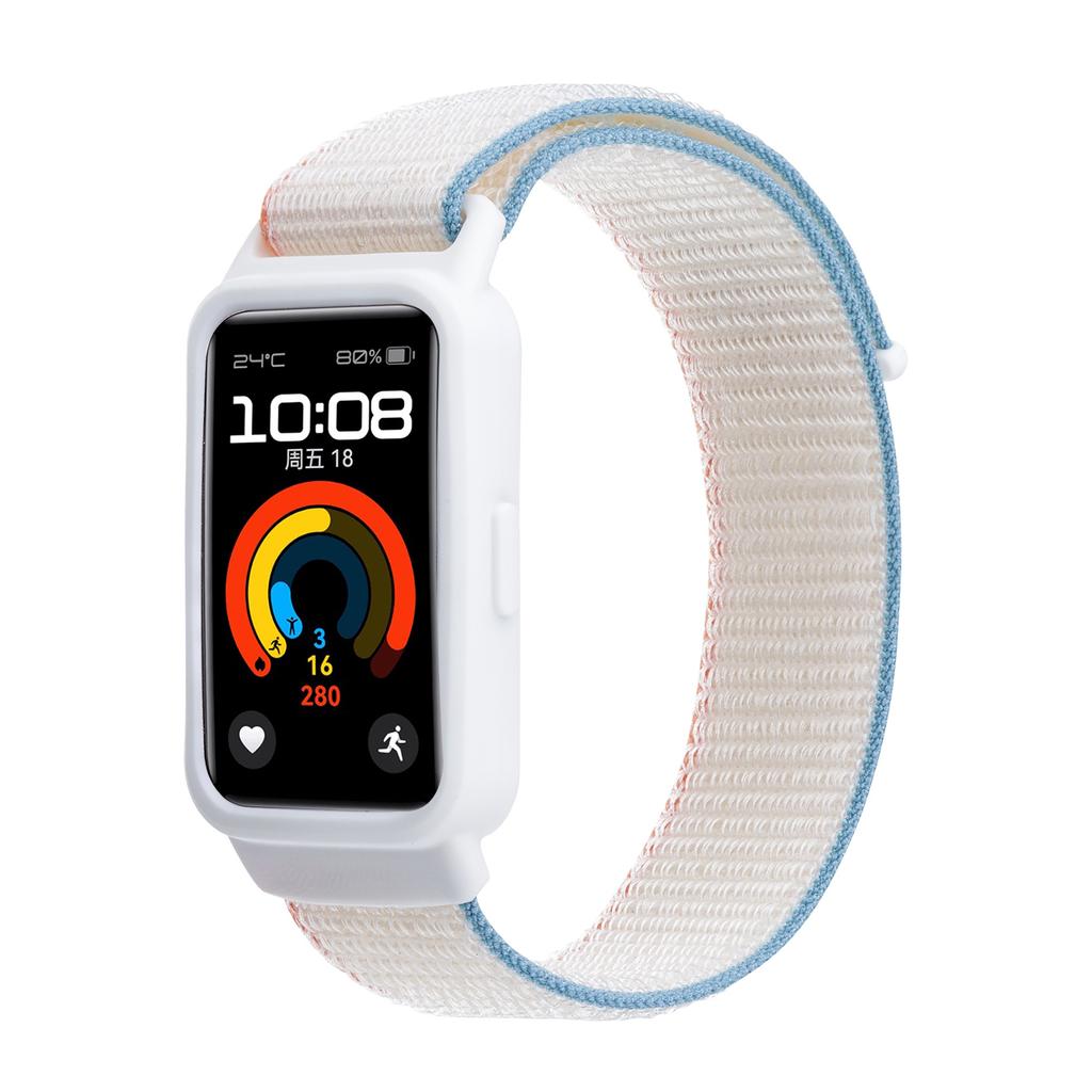 Нейлоновый ремешок-петля для Huawei Band 9 8 7 6 Смарт-часы Запасной ремень correa Дышащий Спортивный браслет для huawei band9 band8 7 6