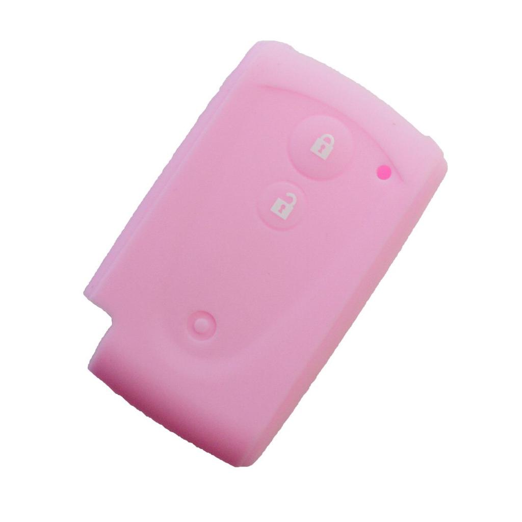 УДИВИТЕЛЬНЫЙ силиконовый чехол для смарт-ключа Daihatsu A Type светло-розовый ASLK-DA008