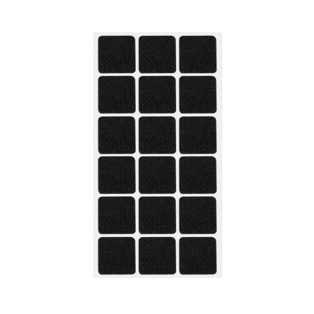 18/360 шт. фетровые накладки на ножки стульев, круглые, квадратные, напольные протекторы, самоклеящиеся накладки на ножки столов, бампер, противоскользящий коврик для мебели