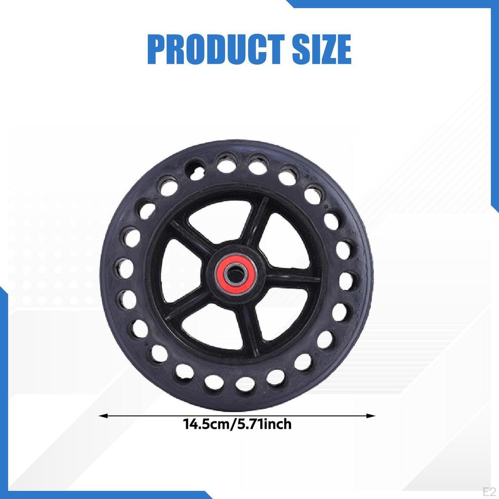 Колесо для инвалидной коляски Обслуживание Подшипник Амортизация Сотовая Резиновая Шина