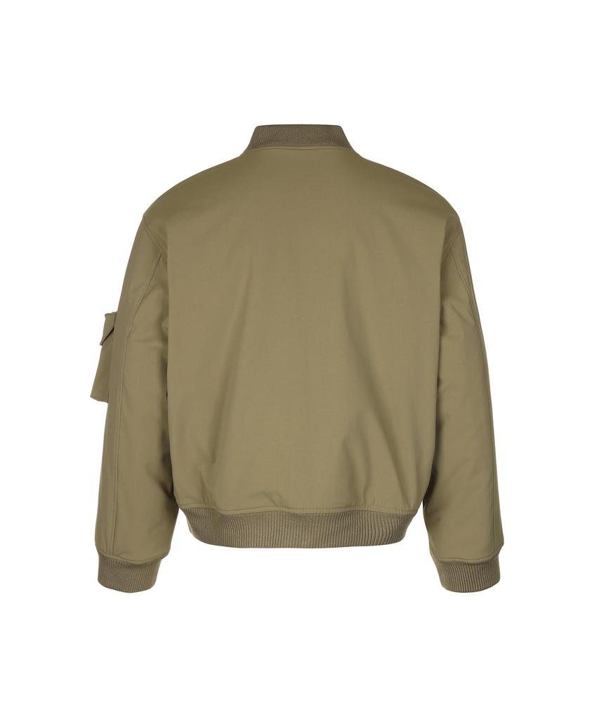 Milacode Multi Pocket Bomber Jacket (Khaki)
