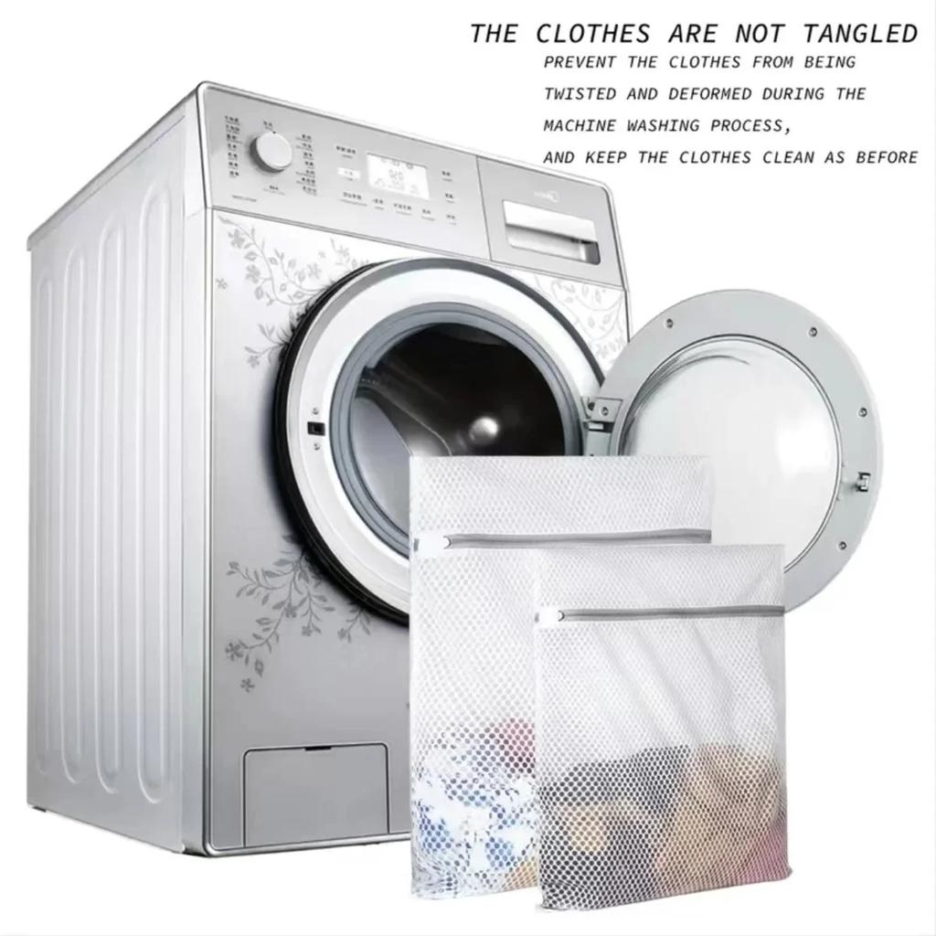 Honeycomb Mesh Laundry Bags For Delicates,Net Fabric Durable And Reusable Delicate Wash Bag Travel Organization Bag For Lingerie