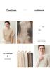 Women's 100% Pure Cashmere Slim Fit Round Neck Sweater, Autumn/Winter Knitted Pullover