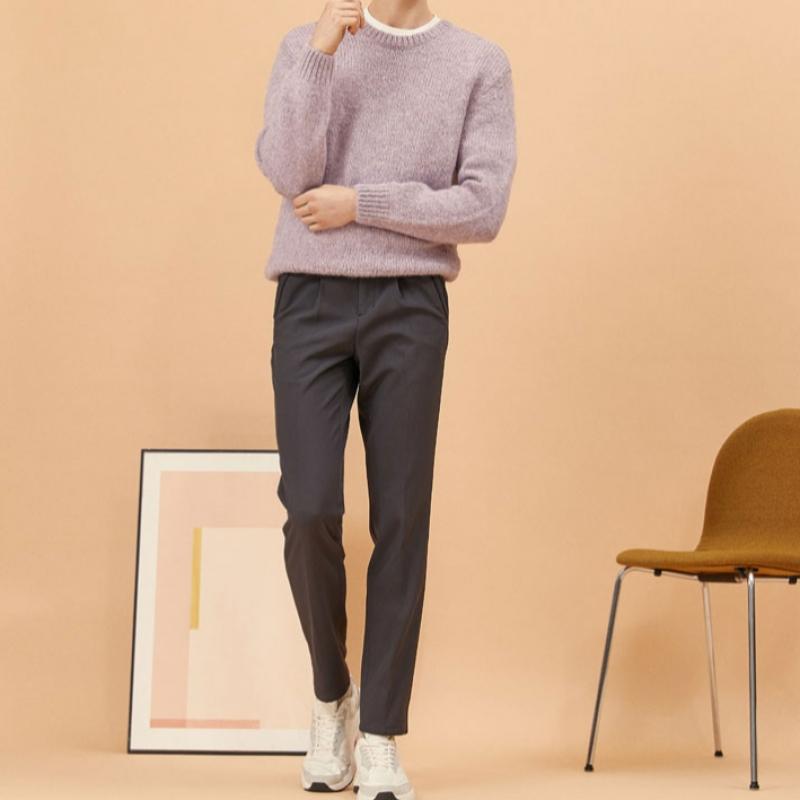 Bang Bang Men S Single Pleat Ultra Warm Bonded pantS 3 Piece Set