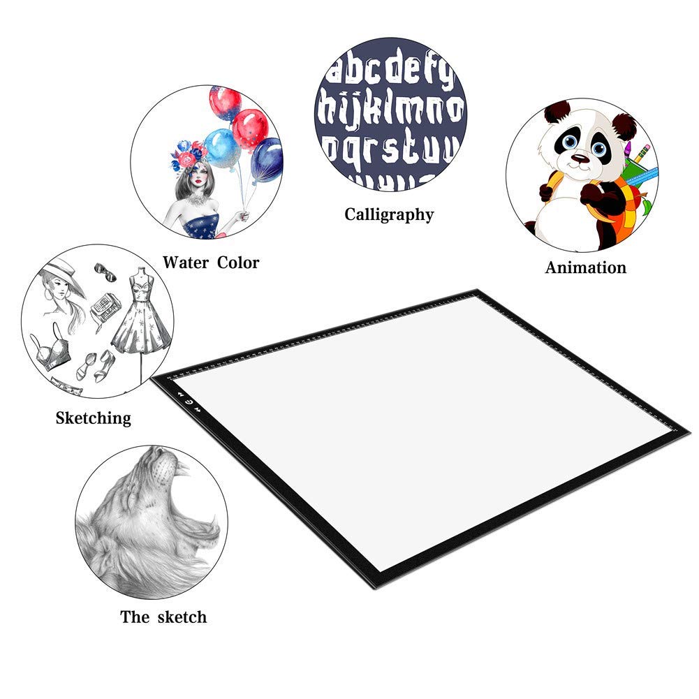 Трассировочный стенд HSK A2 тонкий и легкий 6-мм диммер 18 Вт супер яркий LED5500lux с режимом блокировки сенсорной кнопки