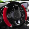 1pcs Soft Winter Warm Plush Car Steering Wheel Cover Universal 37-38cm Steering Wheel Cover for Car Auto Interior Accessories