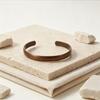 2PCs Pure Copper Cuff Bracelet Waterproof Copper Cuff Bracelet Unisex Bracelet  for Men and Women