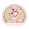 Round Peach Acrylic Hagoita Case Tsumami Zaiku Y2612 Decoration,