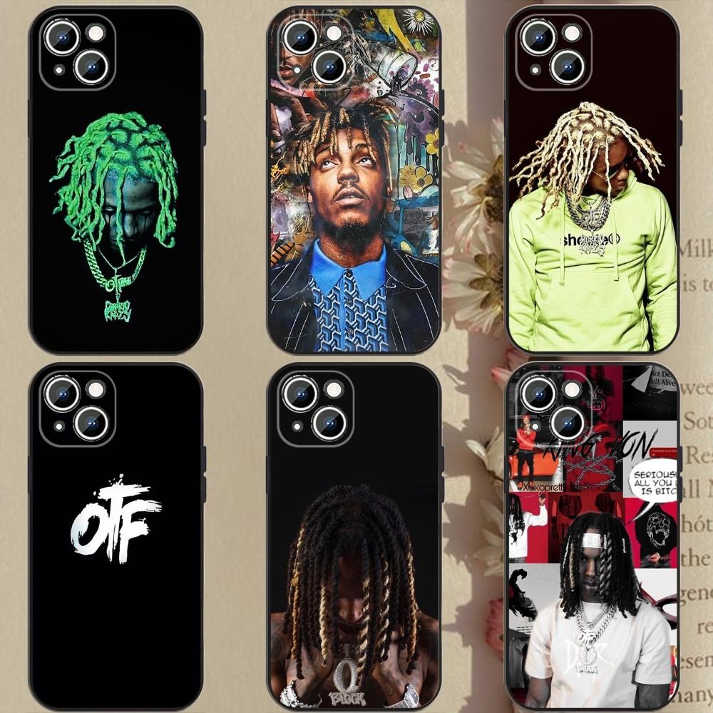 Чехол для телефона рэпера lil durk Чехол для телефона для Apple iPhone 15,14,13,12,11,XS,XR,X,8,7,Pro,Max,Plus,mini Силиконовый Черный Чехол