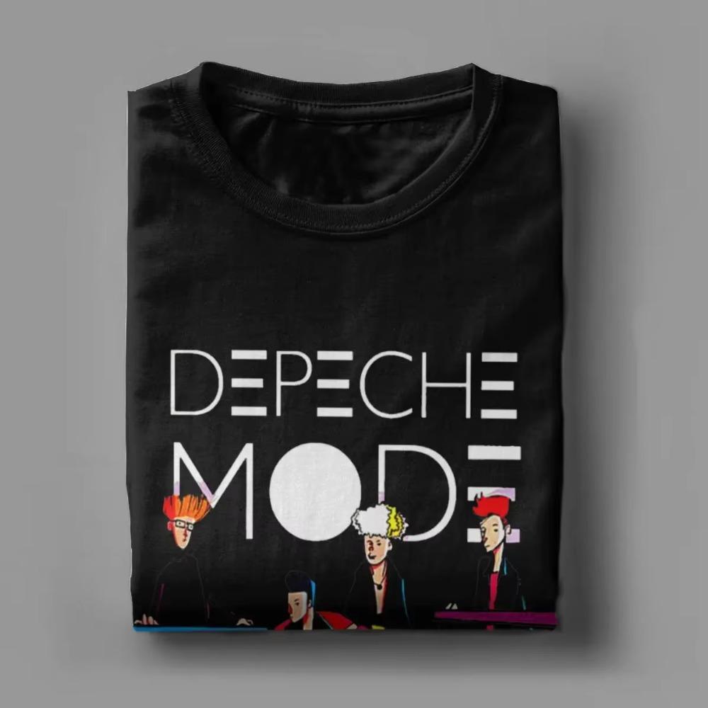 Depeches Cool Modes футболки для мужчин футболка из чистого хлопка для отдыха с круглым вырезом и коротким рукавом футболка оригинальная одежда