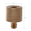 38" Female to 14" Male Brass Tripod Adapter Screw For Camera Light Stand