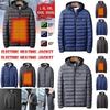 Usb Electric Heated Coat Jacket For Men With Soft And Comfortable Thermal Warmth