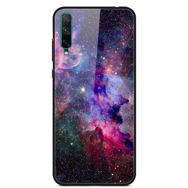 Чехол из закаленного стекла For Honor 30i для Huawei Honor 30 i Мягкий бампер Жесткий Funda Для Honor 30i LRA-LX1 Чехол для телефона Обложка Honor30i