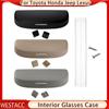 Чехол для автомобильных очков, держатель для солнцезащитных очков, коробка для Jeep Commander Compass Toyota Corolla Vios Yaris Honda Fit Lexus NX UX
