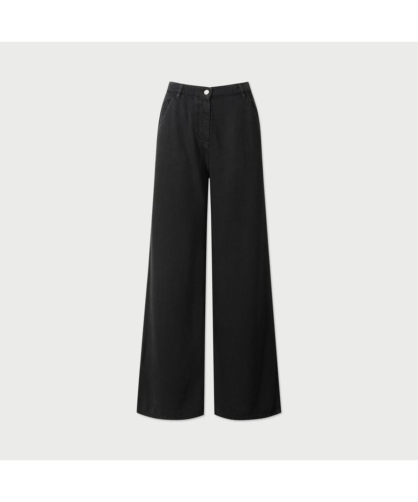 IROWOMEN Mayu Back Banding Wide Pants Iopda25101Bkx