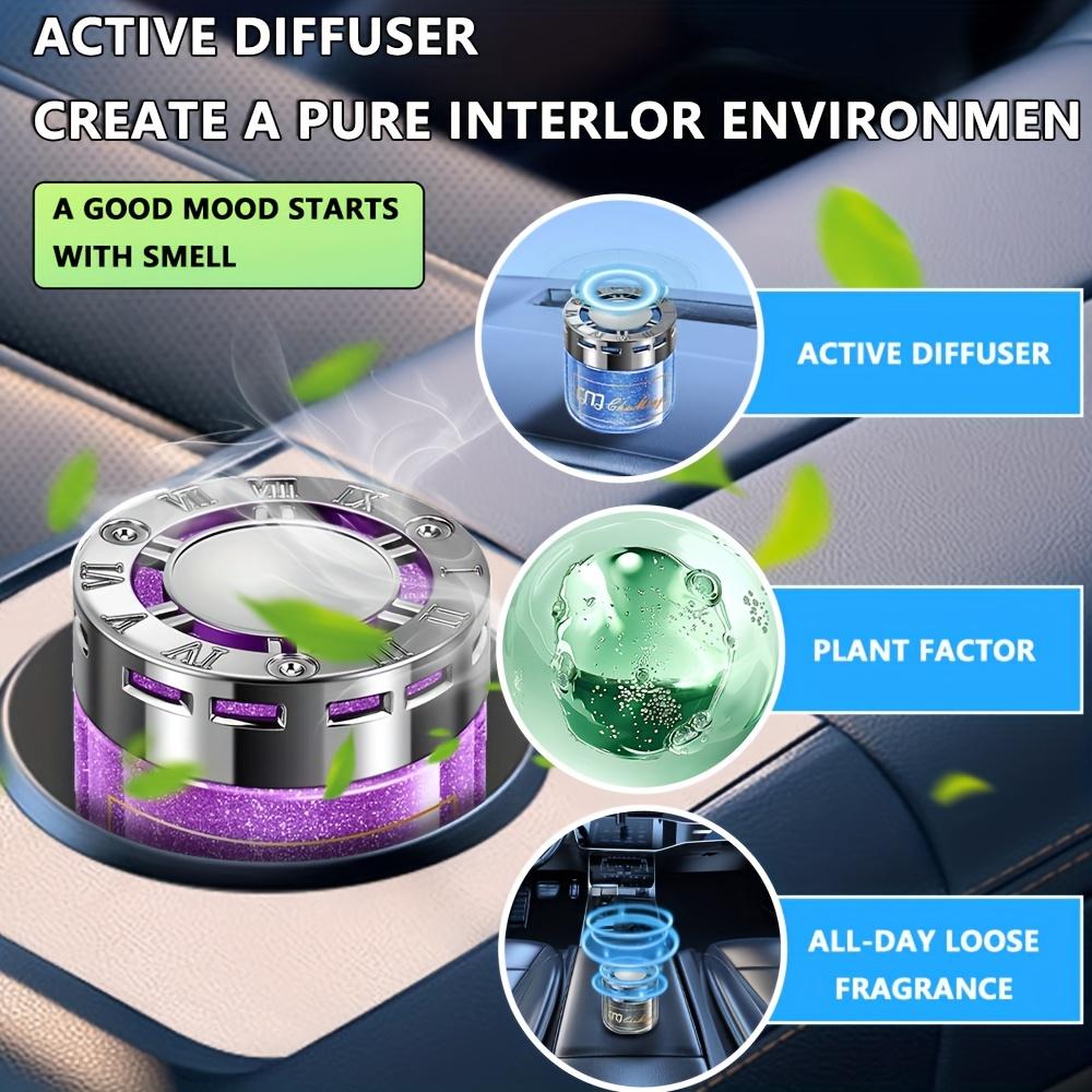 Luxury Gel Car Air Freshener Cup Holder Design 6 Month Botanical Scent