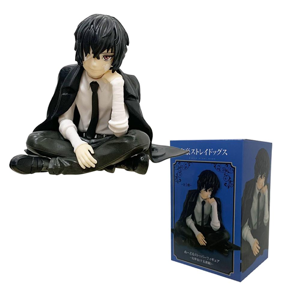 Чиби Bungo Stray Dogs Дазай Осаму Чуя Накахара Фигурка ПВХ Модель Японские Мультфильмы Фигурки Декор Коллекция Игрушка Подарок