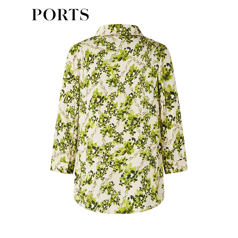 PORTS Women's Printed Silk Shirt