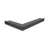 Vent Cover LUFT Corner Right 40x60x6 Graphite