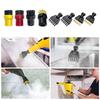 Набор аксессуаров для пароочистителя, 8 шт., для Karcher SC1 SC2 SC3 SC4 SC5. Включает нейлоновые и медные щетки, насадки для чистки