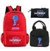 3Pcs/set Anime K-Pop Demon Hunters Printed Backpack with Shoulder Bag Pencil Case for Student Boy Girl Schoolbag Large Capacity Waterproof Bookbag